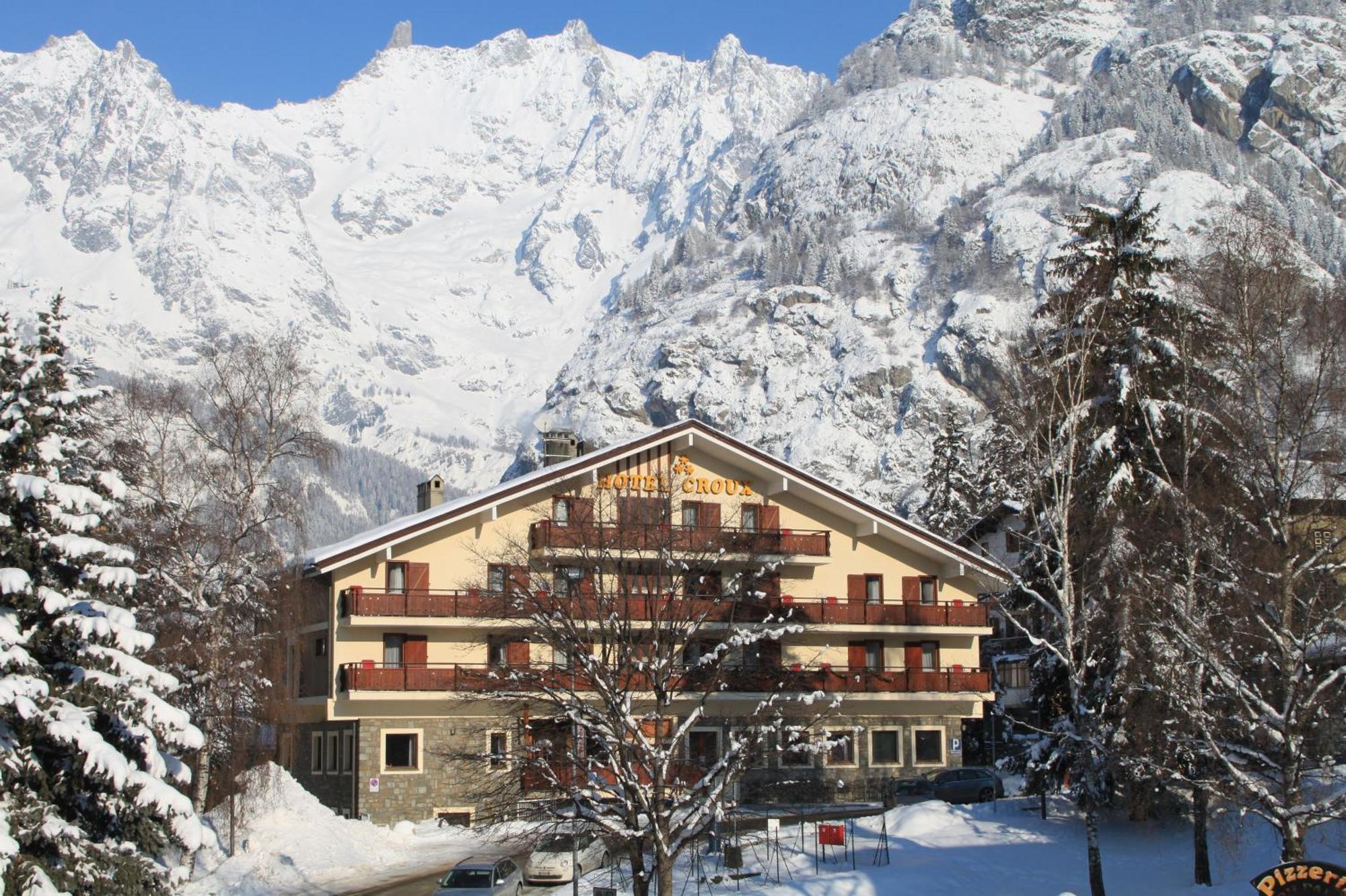 Hotel Croux Courmayeur Kültér fotó